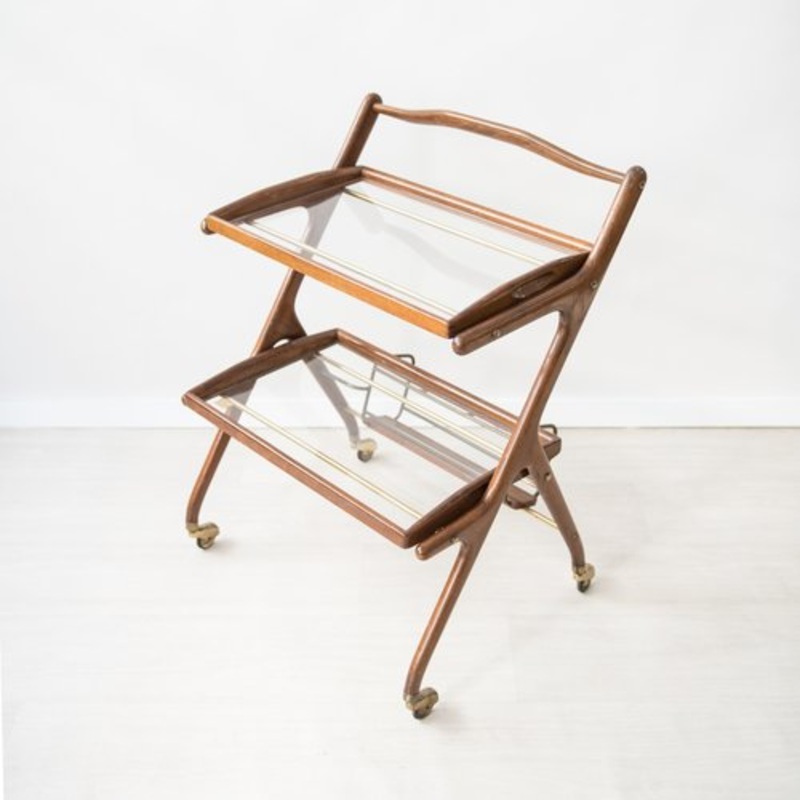 Bar Trolley attributed to Cesare Lacca, 1960s for sale at Pamono