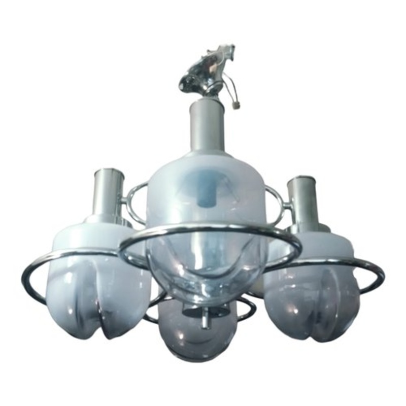 Ceiling Lamp by Toni Zuccheri for Mazzega, 1970s for sale at Pamono