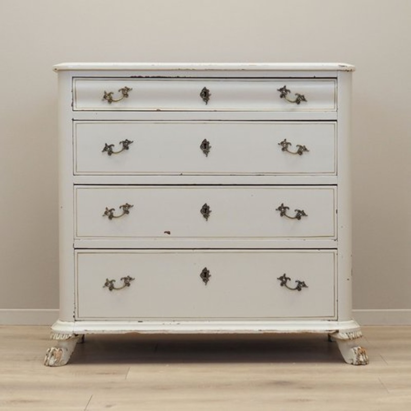 Danish Pine Chest of Drawers, 1950s for sale at Pamono