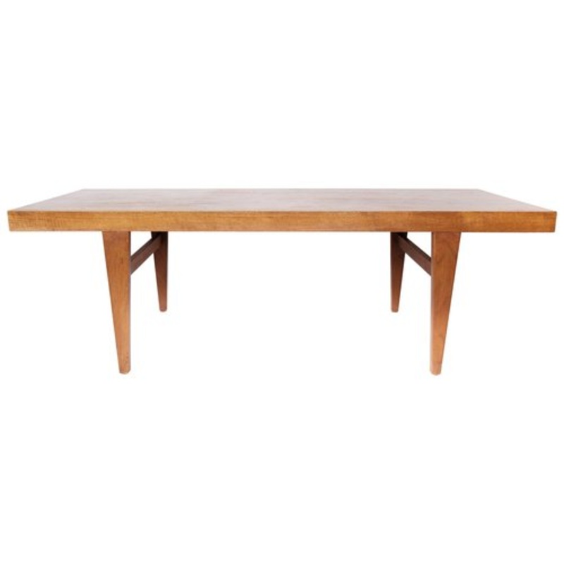 Danish Teak Coffee Table with Drawer, 1960s for sale at Pamono
