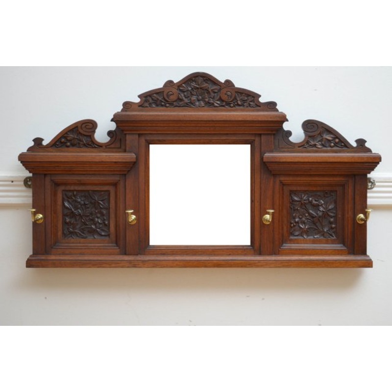 Edwardian Walnut Coat Rack, 1900 for sale at Pamono