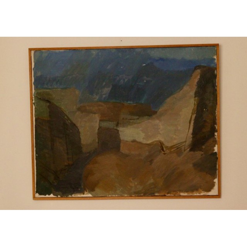Hubert, Landscape, 1960, Oil on Canvas, Framed for sale at Pamono