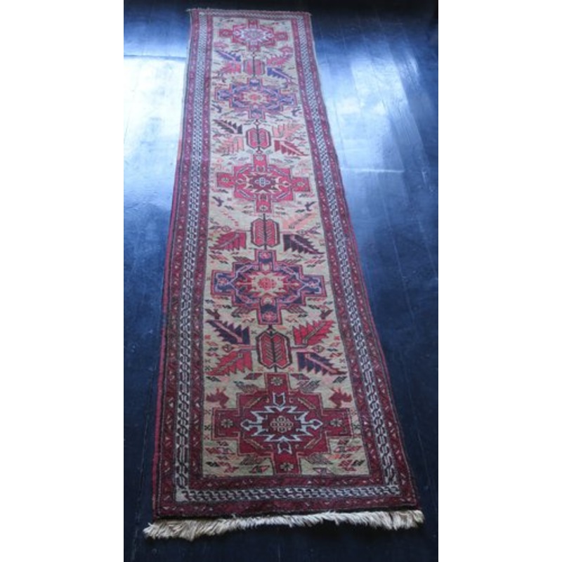 Pistachio Colored Sarab Runner, 1920s for sale at Pamono