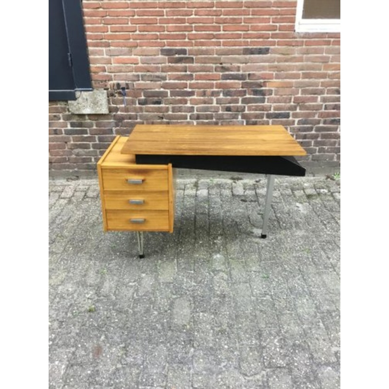 Small Mid-Century Desk by Cees Braakman for Pastoe, 1960s for sale at Pamono