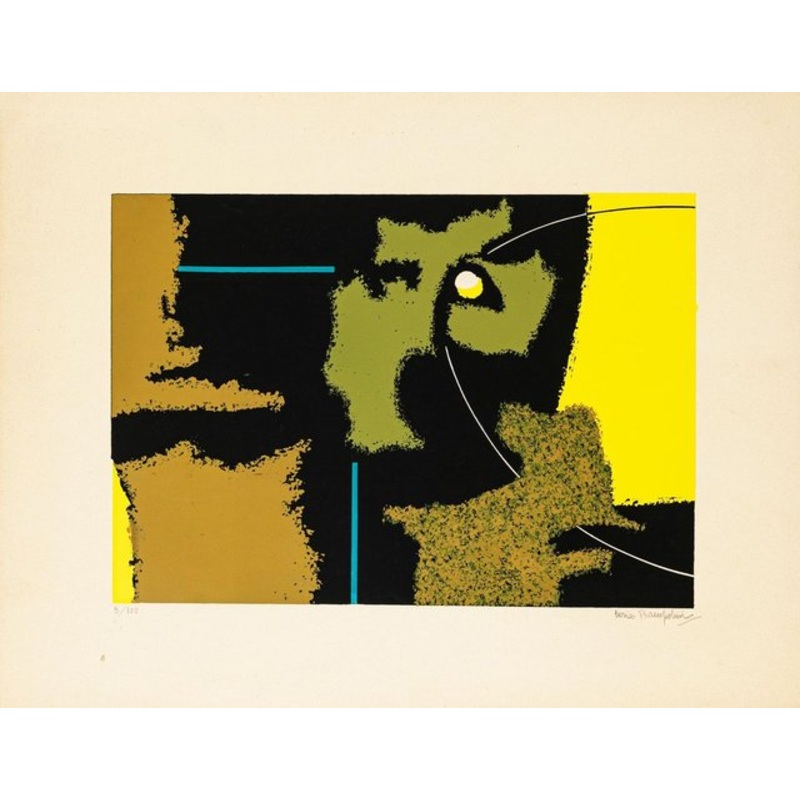 Untitled – Original Lithograph by Enrico Prampolini – 1954 ca. 1954 ca. for sale at Pamono