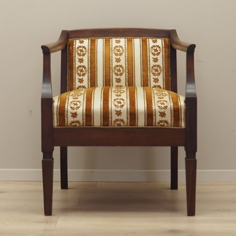 Vintage Danish Mahogany Armchair, 1970s for sale at Pamono