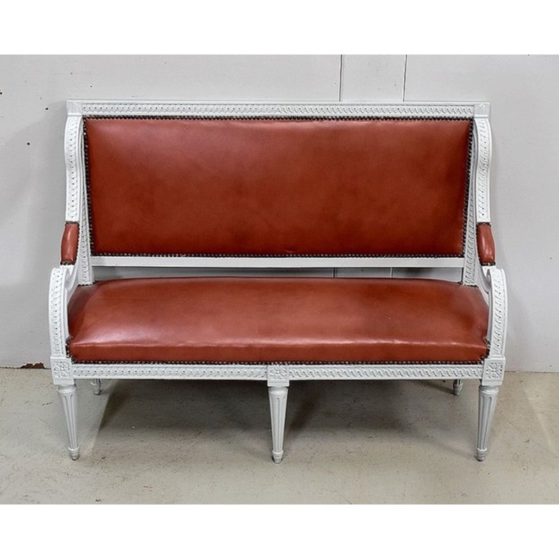 Antique Small Louis XVI Children’s Bench in Beech for sale at Pamono