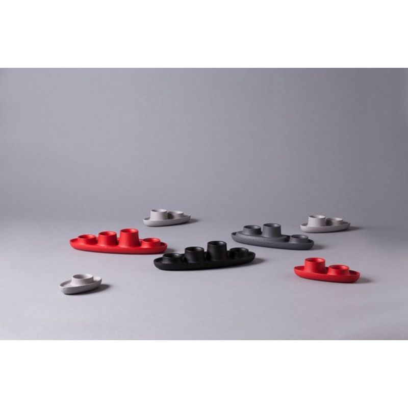 Aye Aye! Candleholder with 3 Funnels in Grey by etc.etc. for Emko for sale at Pamono