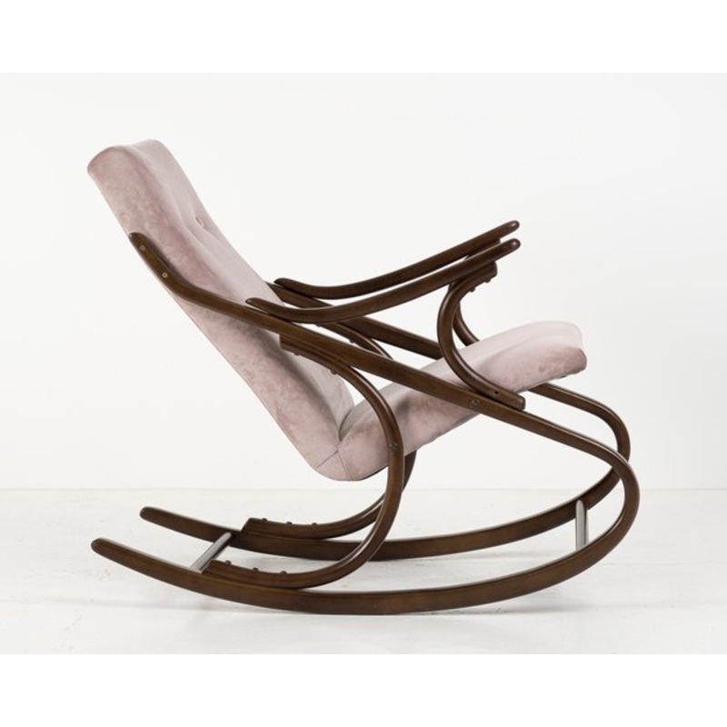 Bentwood Rocking Chair from TON, 1960s for sale at Pamono