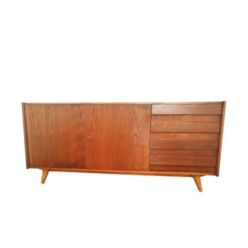Czechoslovakian Sideboard by J. Jiroutek for Interier Praha, 1960s for sale at Pamono