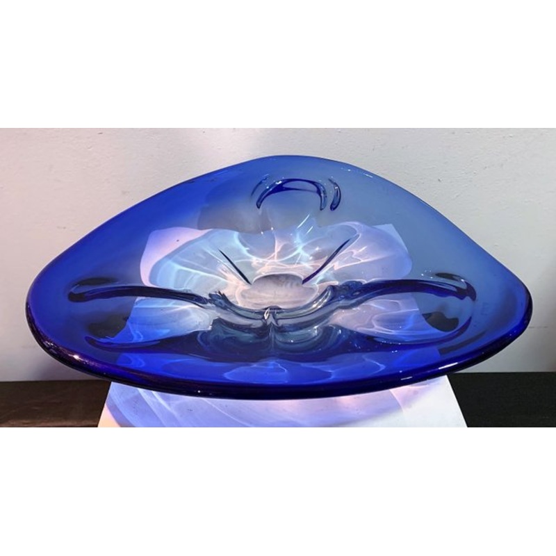 Fruit Bowl from Val Saint Lambert, 1970s for sale at Pamono