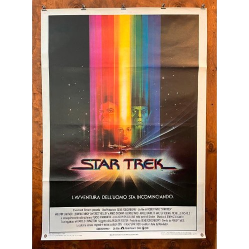 Italian Star Trek Film Poster, 1980s for sale at Pamono