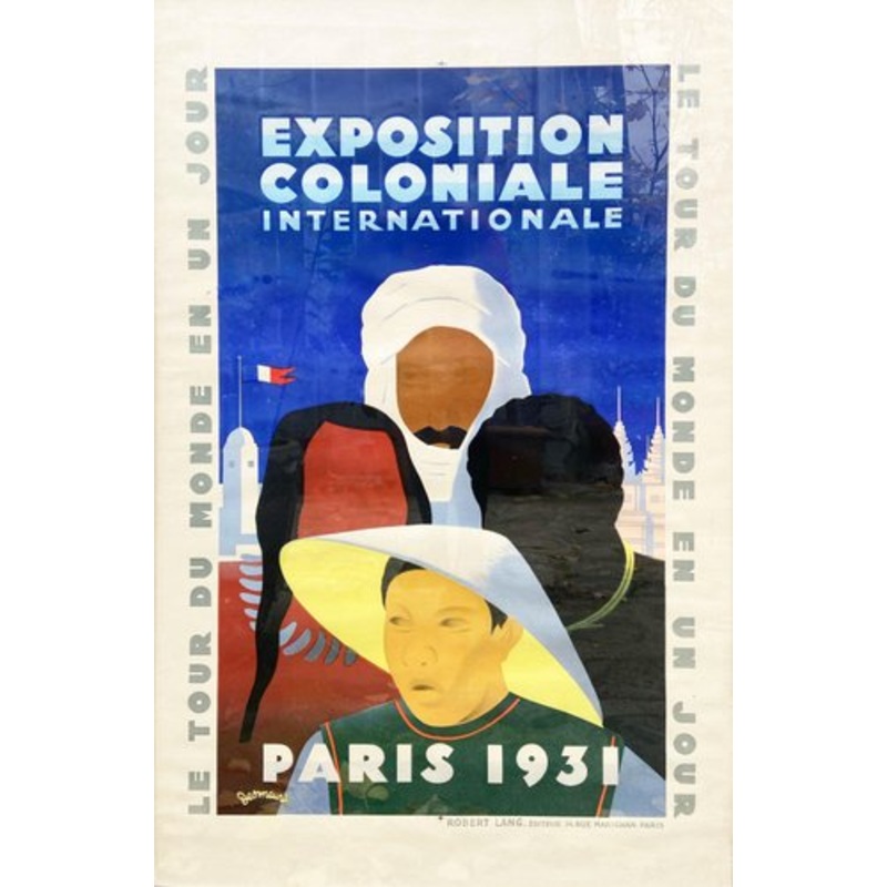 JEAN VICTOR DESMEURES – Paris International Colonial Exhibition – 1931 1931 for sale at Pamono