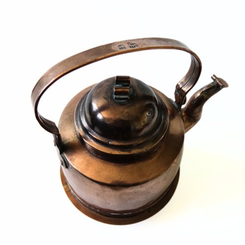 Large Handmade Copper Pot, Sweden, 1900s for sale at Pamono