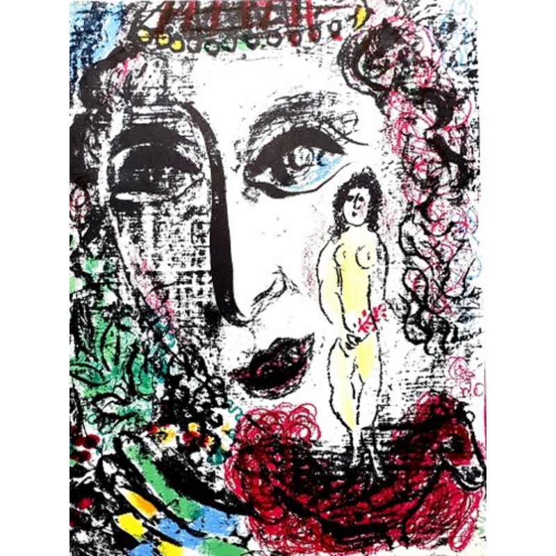 Marc Chagall – Original Lithograph 1963 for sale at Pamono-XAB-718697