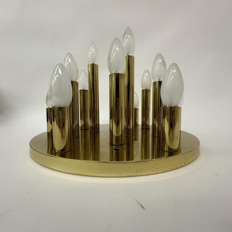 Mid-Century Ceiling Lamp from Solken Leuchten, Germany, 1970s for sale at Pamono