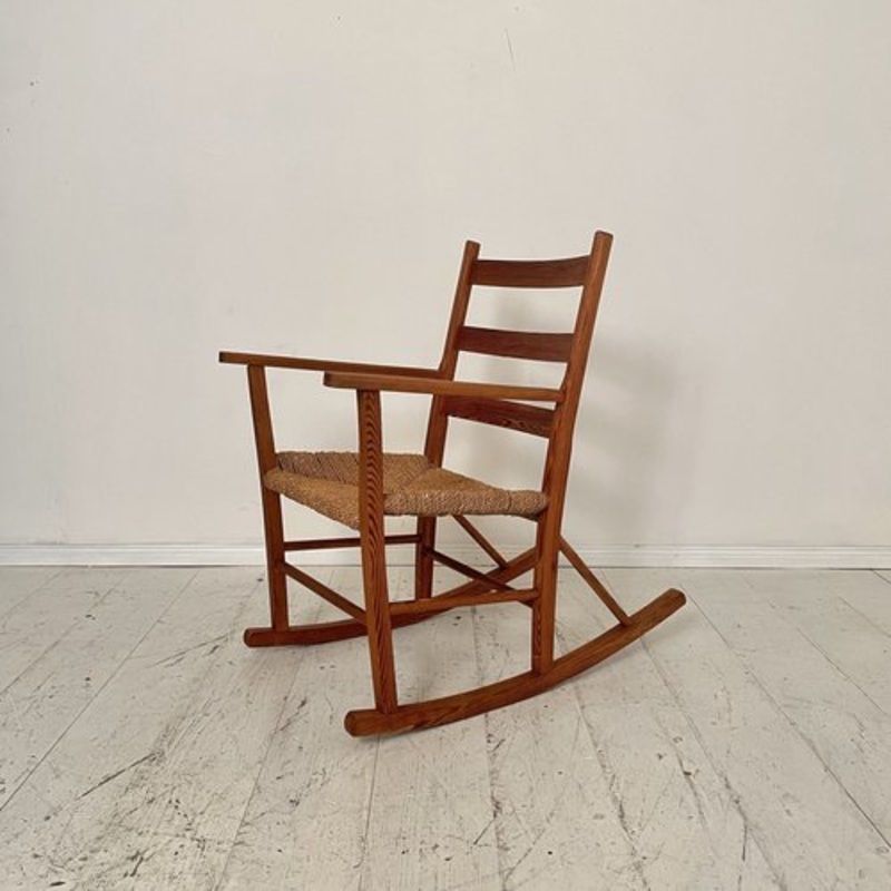 Norwegian Rocking Chair by Aksel Hansson, 1930 for sale at Pamono