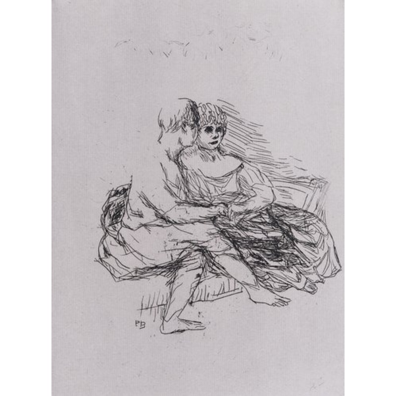 Sainte Monique Etching by Pierre Bonnard, 1931 for sale at Pamono