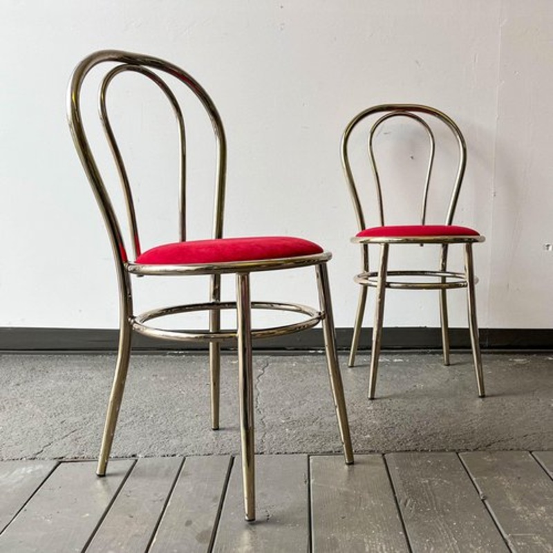 Set of Bistro Chairs in the style of Thonet for sale at Pamono