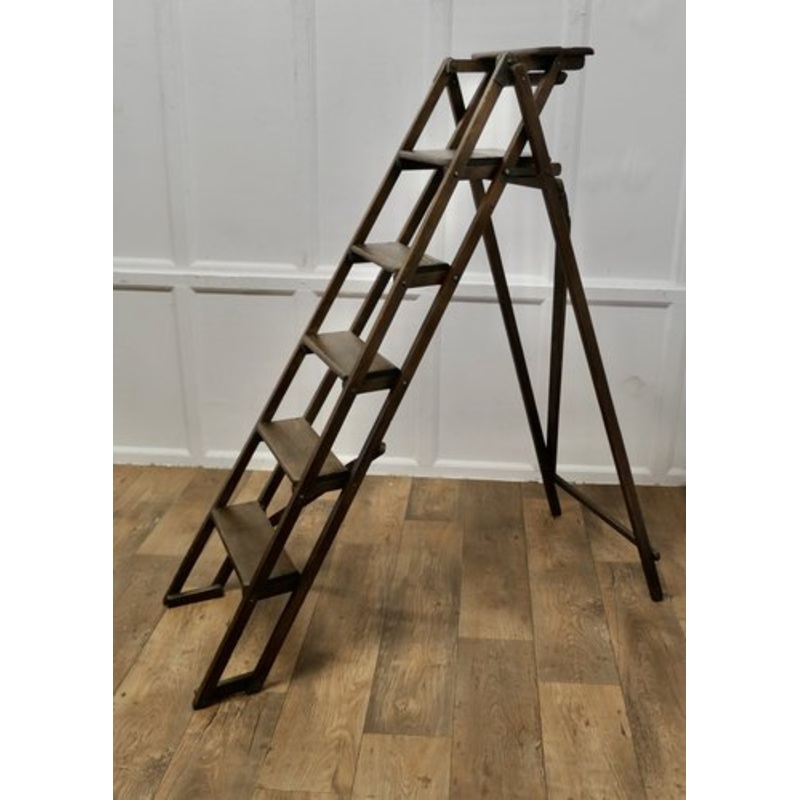 Tall 19th Century Decorators Ladder for sale at Pamono