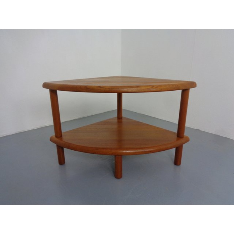 Teak Corner Table from Salling Stolfabrik Durup, 1970s for sale at Pamono