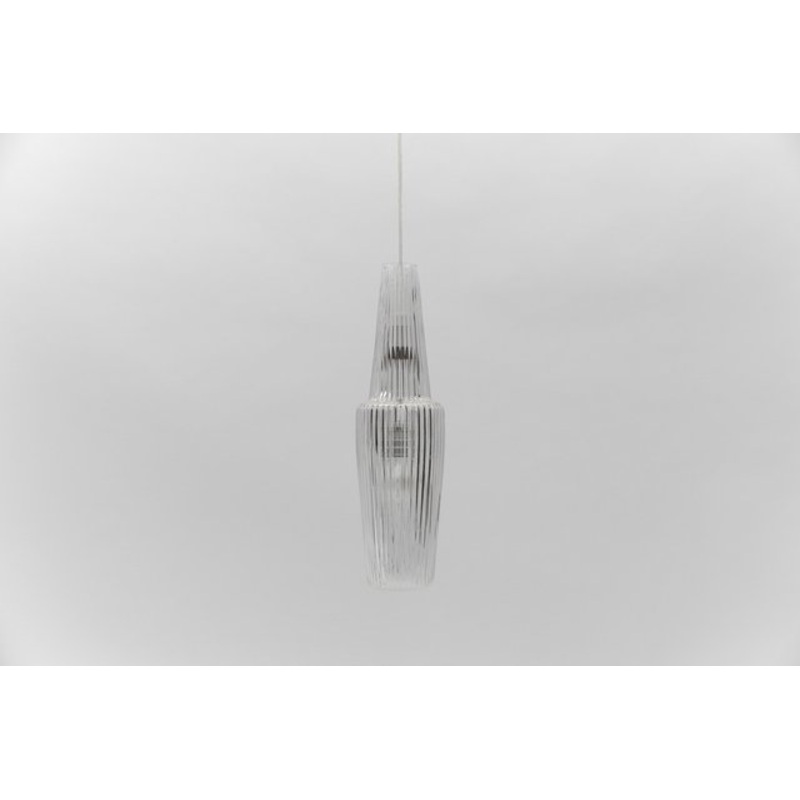 Venezia Pendant Lamp in Glass by Aloys Gangkofner for Peill & Putzler, 1950s for sale at Pamono