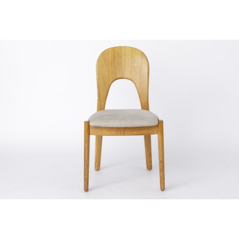 Vintage Danish Oak Dining Chair by Niels Koefoed, 1970s for sale at Pamono