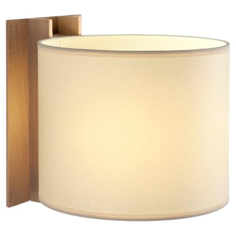 Beige and Beech TMM Corto Wall Lamp by Miguel Mil for sale at Pamono