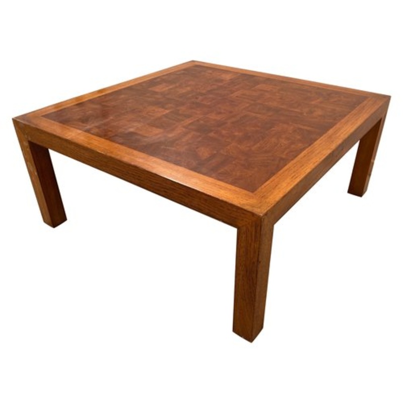 Burl Wood Coffee Table by Drexel, 1950s for sale at Pamono