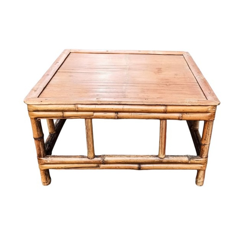 Coffee Table in Bamboo for sale at Pamono