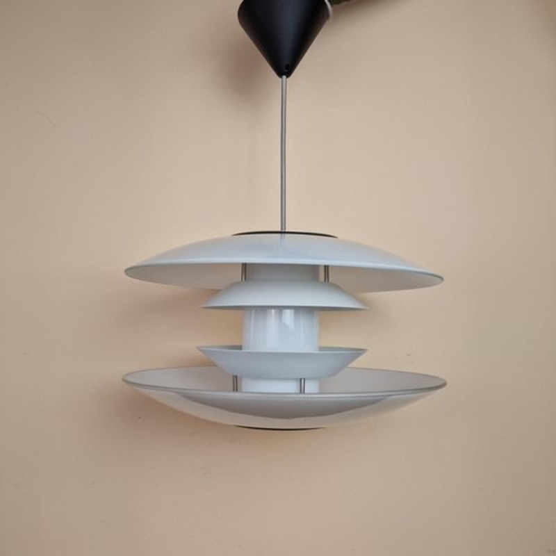 Danish Glass Pendant Lamp from Halo Tech Design, 1990s for sale at Pamono