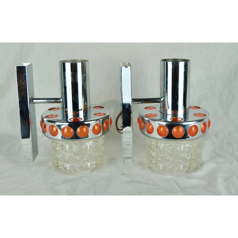 Dutch Sconces from Raak, 1970s, Set of 2 for sale at Pamono