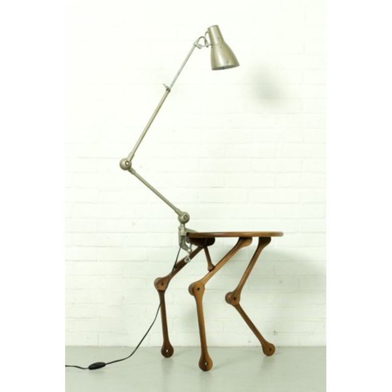 Funky Industrial Robotic Style Table Lamp by Savelkouls for sale at Pamono