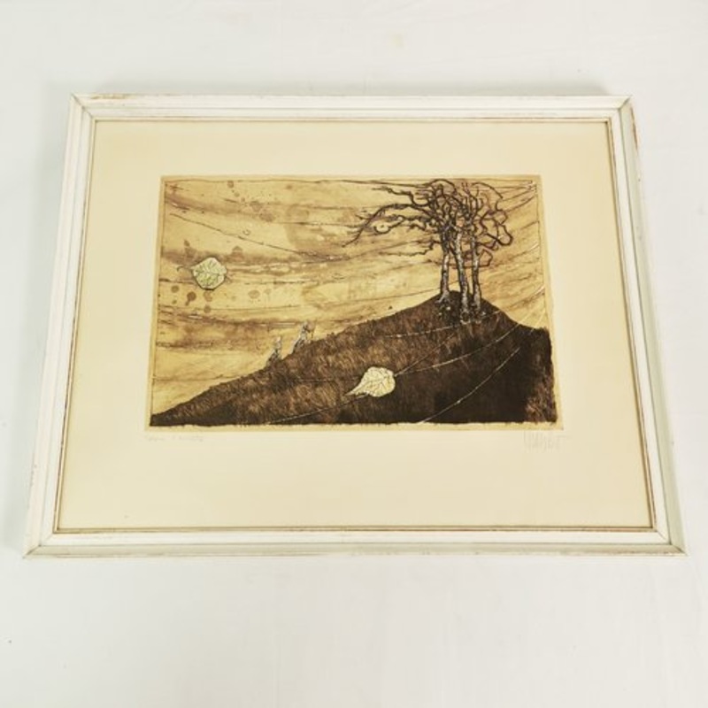 Lars Bo, Surreal Graphics, 1960s, Aquatint Etching for sale at Pamono