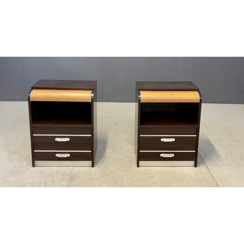 Luminous Bedside Tables, 1970s, Set of 2 for sale at Pamono