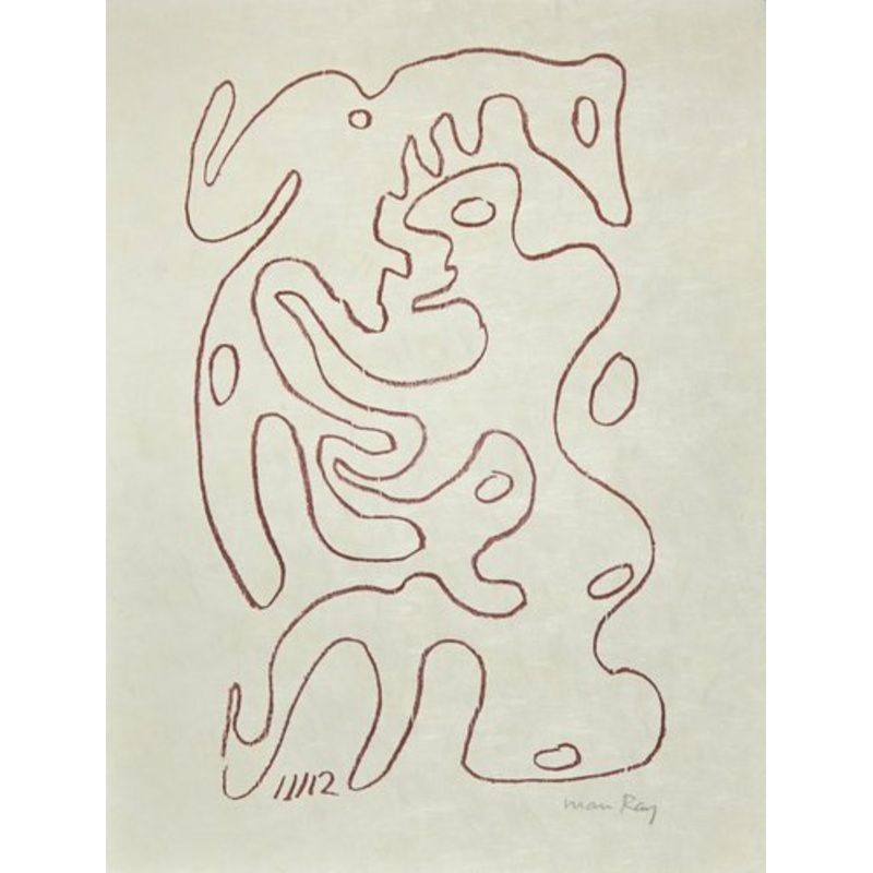 Man Ray, The Absolute Real, Lithograph, 1964 for sale at Pamono