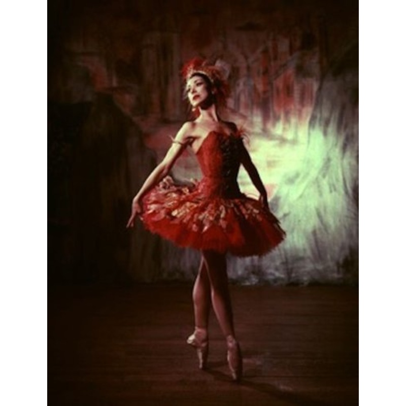 Margot Fonteyn Print Framed in White by Baron for sale at Pamono