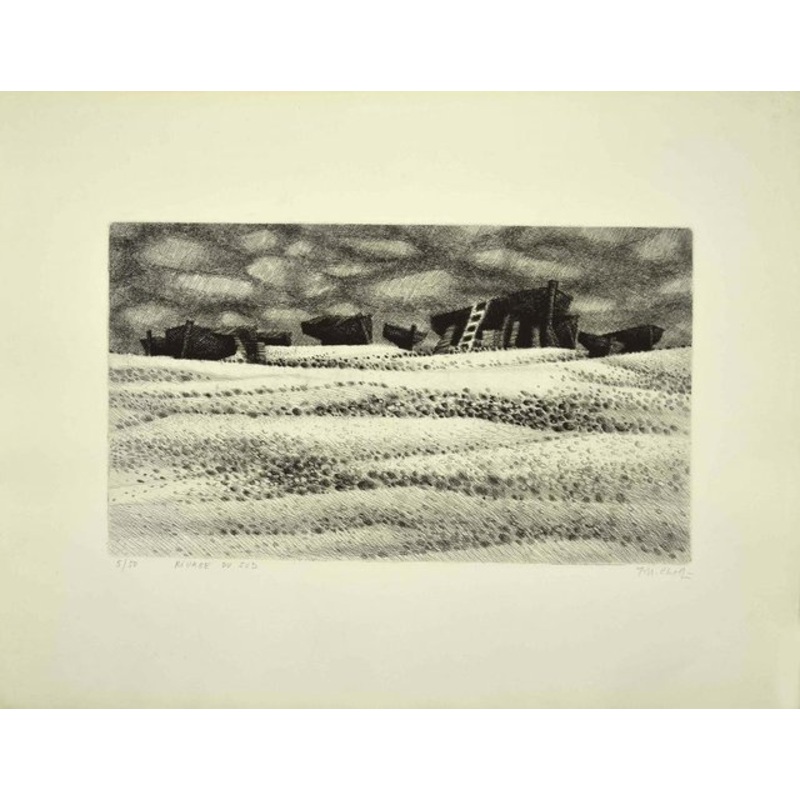 Maurice Chot Plassot, South Shore, Etching, 1929 for sale at Pamono