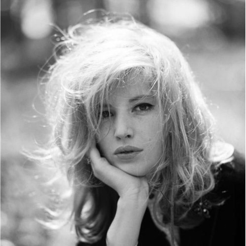 Monica Vitti Archival Pigment Print Framed in Black by Giancarlo Botti for sale at Pamono-OSN-779845