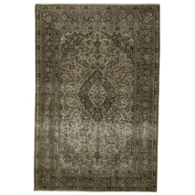 Vintage Hand-Knotted Middle Eastern Rug for sale at Pamono-SZS-2143223