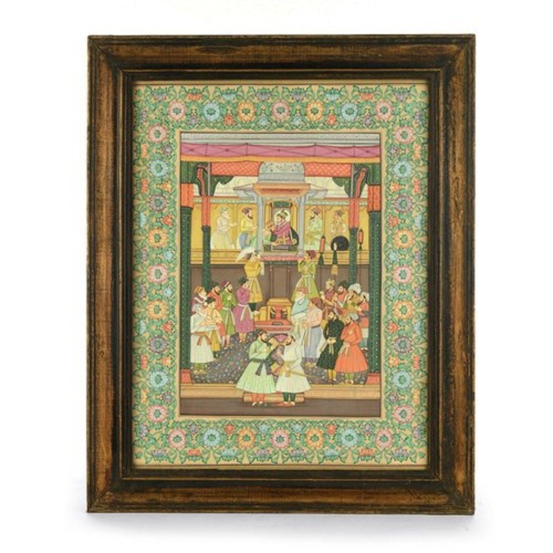 19th Century Indian Painting for sale at Pamono