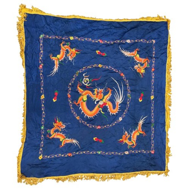 Asian Dragon Embroidery for sale at Pamono