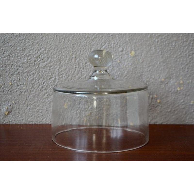 Blown Glass Cheese Bell, France, 1940s for sale at Pamono