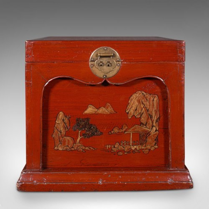 Chinese Travelling Jewellery Box, 1900s for sale at Pamono