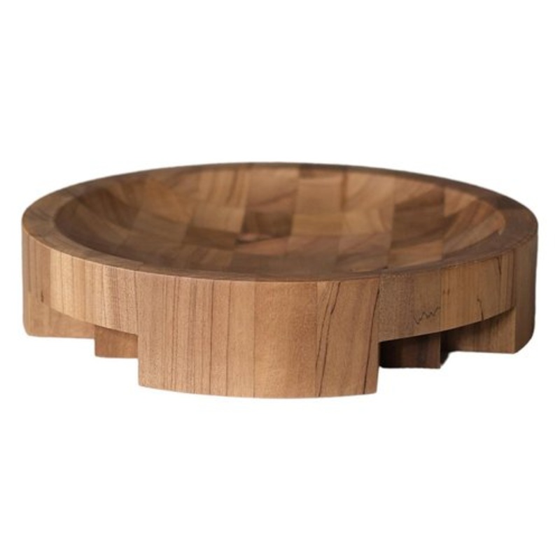 Disk Tray in African Walnut by Arno Declercq for sale at Pamono