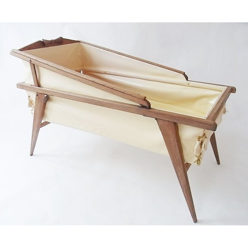 Foldable Children’s Travel Bed, 1960s for sale at Pamono