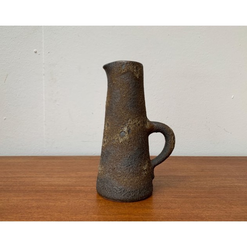 Mid-Century Brutalist West German Pottery WGP Fat Lava Vase from Jopeko, 1960s for sale at Pamono-UAH-1668971