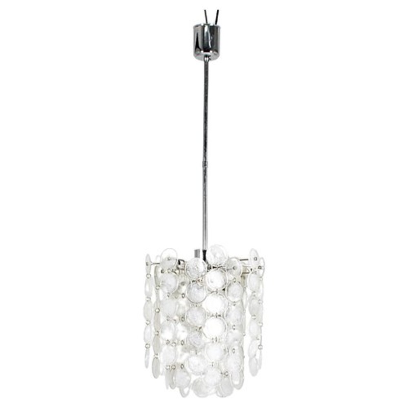 Mille Lune Hanging Light by Nason for Mazzega, 1960s for sale at Pamono