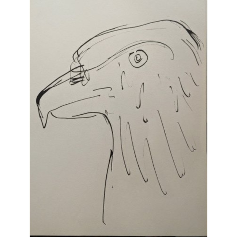 Pablo Picasso, Hawk, Original Lithograph, 1957 for sale at Pamono