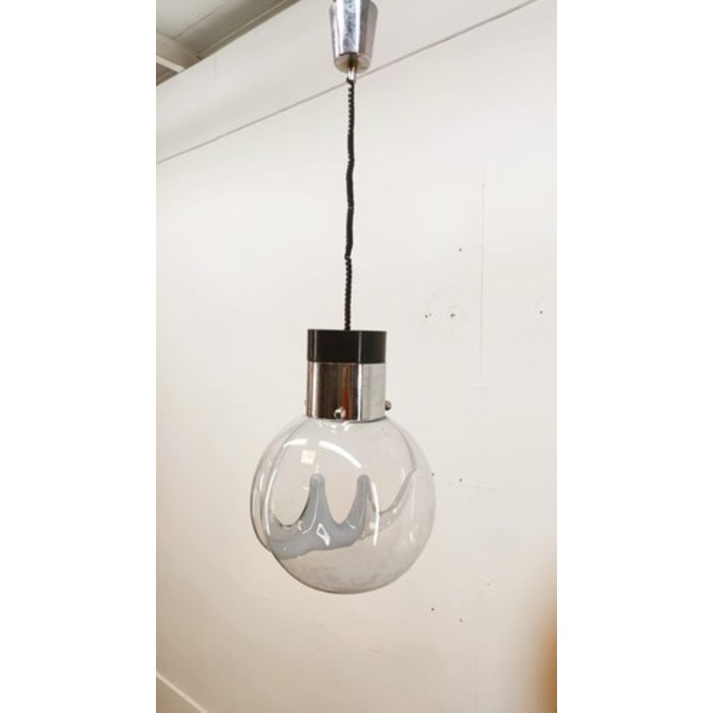 Pendant Lamp by Toni Zuccheri for Venini for sale at Pamono